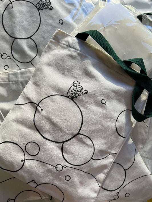 珍珠星球 tote bag